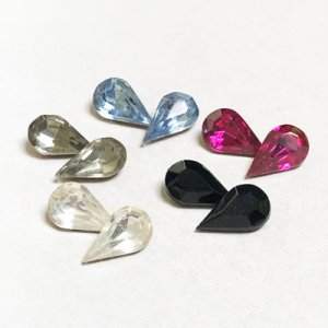画像1: 2pcs CZECH T.T.C. 13×7.8 Tear 