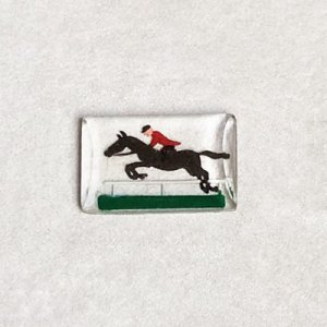 画像2: 15x10 RECT "Horse with Jokey" intaglio
