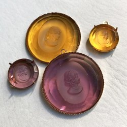 画像4: 18mm Lady intaglio cameo