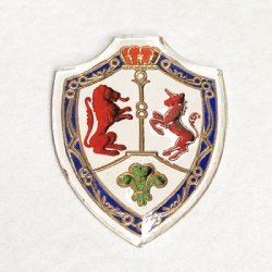 画像2: 35x45 shield "Royal Crest" intaglio cabochon