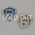 29x36 shield "Lion Crest" intaglio cabochon