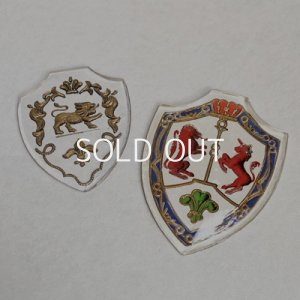 画像3: 29x36 shield "Lion Crest" intaglio cabochon