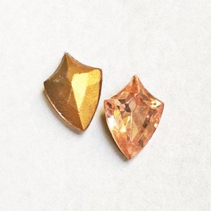 画像2: 18×13 shield glass stone