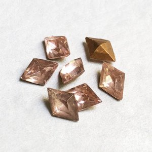 画像2: 2pcs 10x7 Dia rhinestone