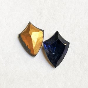 画像4: 18×13 shield glass stone