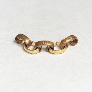 画像3: 2pcs 12.2x2.7 brass connector