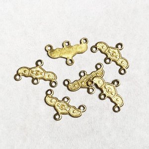 画像1: 2pcs 14.5x8.5 3-strands end connector