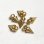 画像3: 2pcs brass spike charm (3)