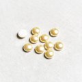 10pcs 6mm Creamrose pearl cabochon