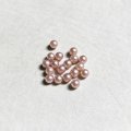 10pcs 3.5mm No-hole pearl "Lavender"