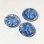 画像1: 17.5mm Blue Bubble intaglio cabochon (1)