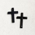 23x15 Black Cross cabochon