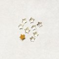 10pcs 4.2mm Clear Star cabochon