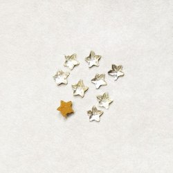 画像1: 10pcs 4.2mm Clear Star cabochon