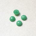 2pcs 8mm "Jade" cabochon