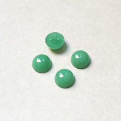 画像1: 2pcs 8mm "Jade" cabochon