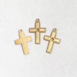 画像1: 12.5x19 cross charm