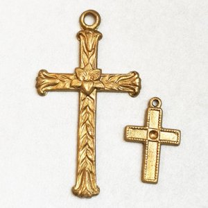 画像2: 12.5x19 cross charm