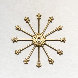 画像2: 48mm Fluer De Lis spoke finding