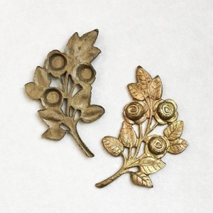 画像1: 34x21 Rose stamping