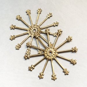 画像1: 48mm Fluer De Lis spoke finding