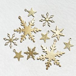 画像1: Snowflake & Star set