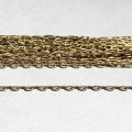 brass 2mm Frill chain