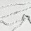 画像2: 2mm White enameled chain (2)