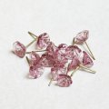 7~8mm glass flower pin "Pink"