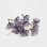 画像1: 7~8mm glass flower pin "Lavender" (1)