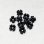 画像5: 10pcs 6mm plastic 4-petal flower