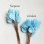 左：BE-25184 "Turquoise" / 右：BE-25185 "Cerulean"