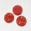 画像1: 18mm Carnelian floral cabochon (1)