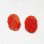 画像2: 14~15x10~11 OV Orange floral cabochon (2)