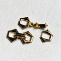 GP 21x11 fold over clasp/ connector set