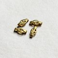 2pcs brass cross filigree connector