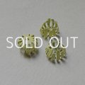 15mm Neon Yellow 12-petal enameled flower