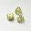 画像1: 15mm Neon Yellow 12-petal enameled flower (1)