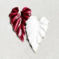 50x31 enameled leaf "L"