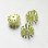 画像2: 15mm Neon Yellow 12-petal enameled flower (2)