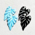 37.5x23 enameled leaf