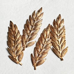 画像2: 45x15 fern leaf stamping