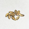 2pcs 11x5 textured leaf stamping