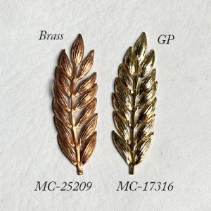画像3: 45x15 fern leaf stamping