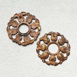 画像1: 31.5mm leaf circle  finding
