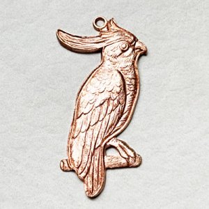 画像2: 39x17 Cockatoo pendant charm