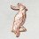 画像2: 39x17 Cockatoo pendant charm (2)