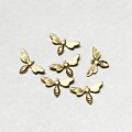 2pcs 13x7.5 Bee stamping "S"