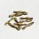 画像1: 2pcs 18x3 twisted rib connector (1)