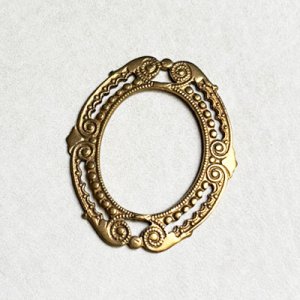 画像2: 33x28 oval open frame stamping
